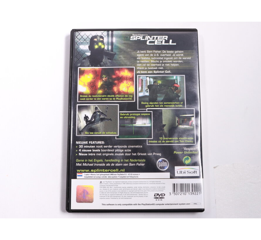 Playstation 2 - Tom Clancy's Splinter Cell