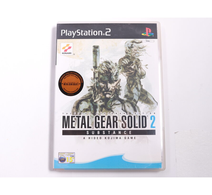 Playstation 2 - Metal Gear Solid 2 - Substance
