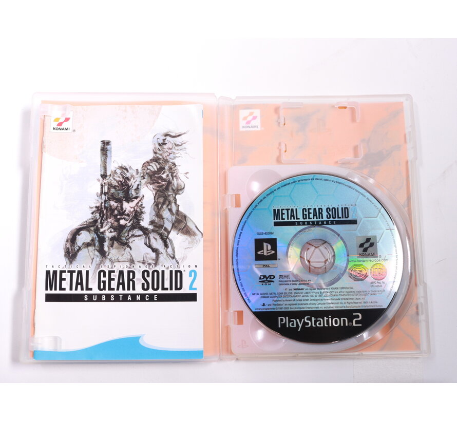 Playstation 2 - Metal Gear Solid 2 - Substance