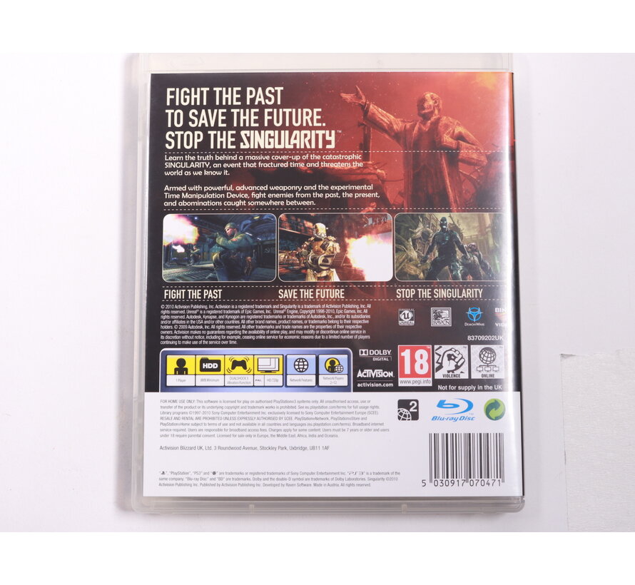 Playstation 3 - Singularity
