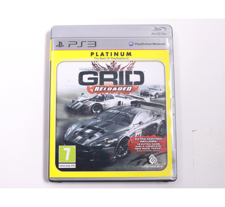 PlayStation 3 - Race Driver: Grid Reloaded [Platinum]