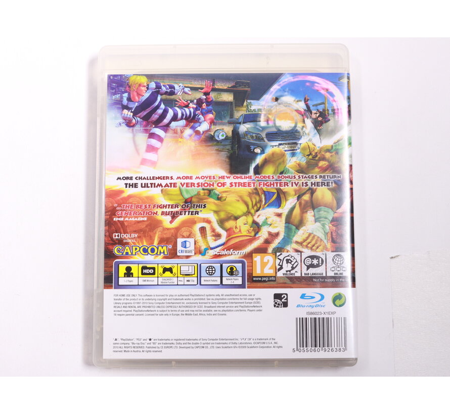 Playstation 3 - Super Street Fighter IV