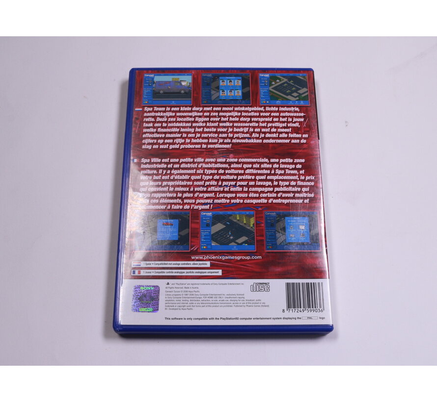 PlayStation 2 - Carwash Tycoon