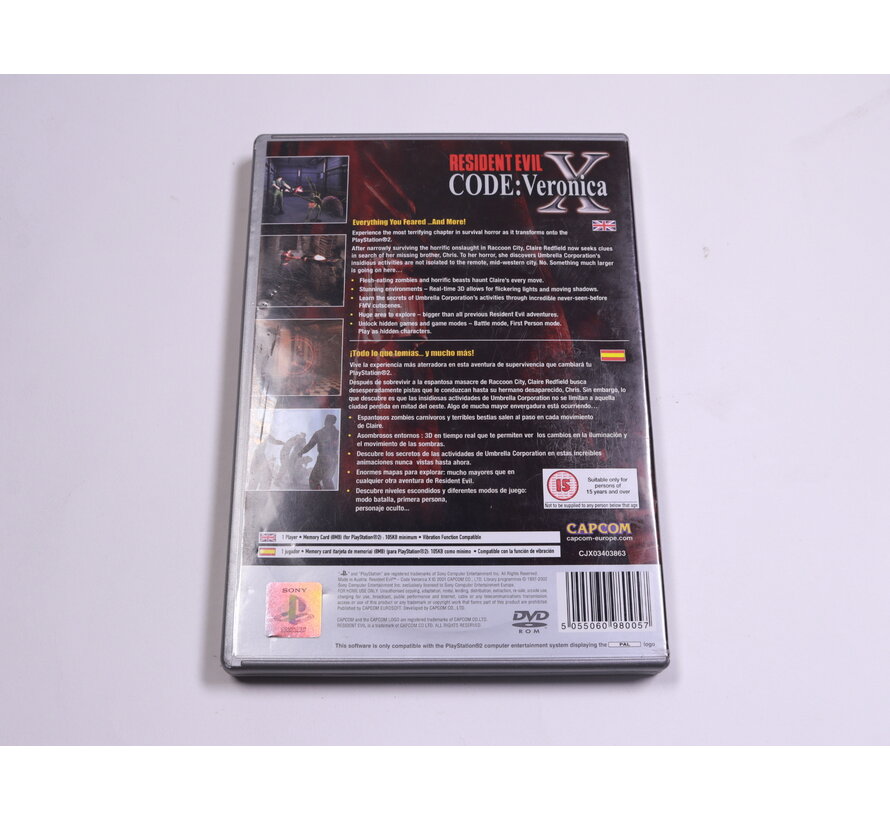 Playstation 2 - Resident Evil - Code Veronica [Platinum]