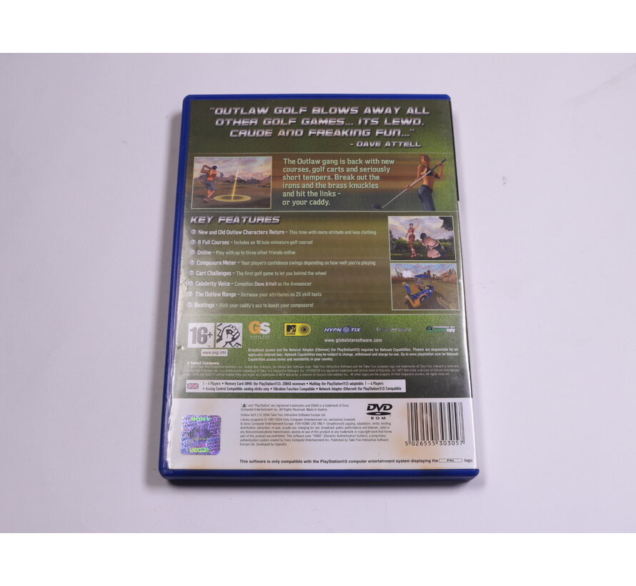 Playstation 2 - Outlaw Golf 2