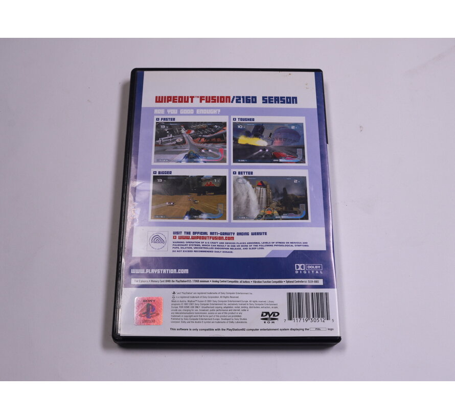Playstation 2 - Wipeout Fusion