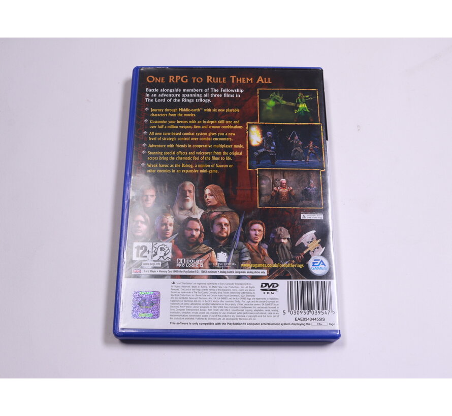 Playstation 2 - The Lord of the Rings , The Third Age