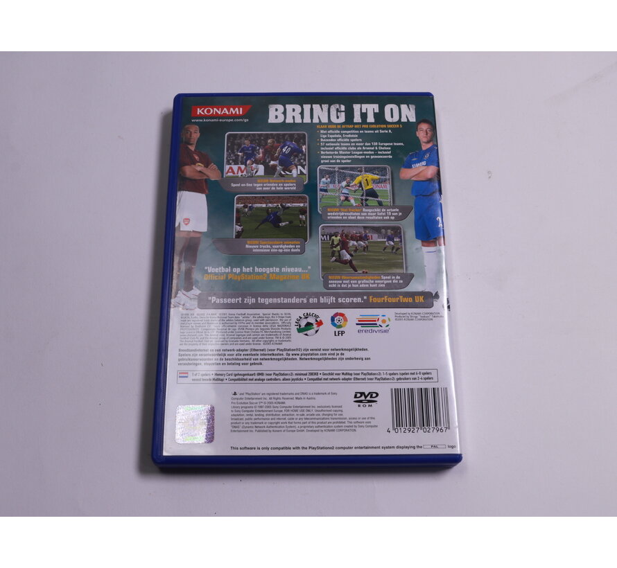 PlayStation 2 - Pro Evolution Soccer 5