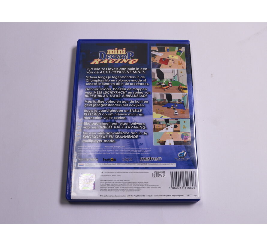 PlayStation 2 - Mini Desktop Racing