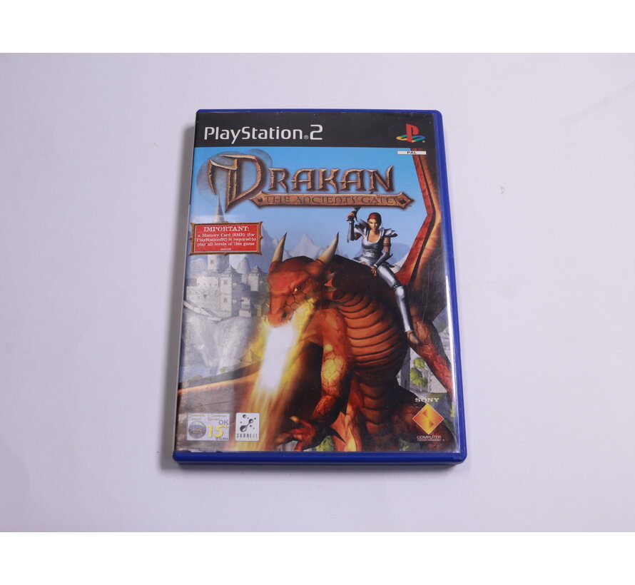 PlayStation 2 - Drakan: The Ancients' Gates  [No Manual]