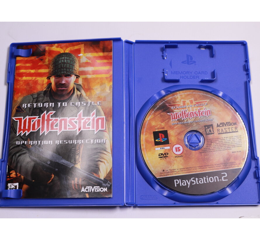 Playstation 2 - Return to Castle Wolfenstein: Operation Resurrection