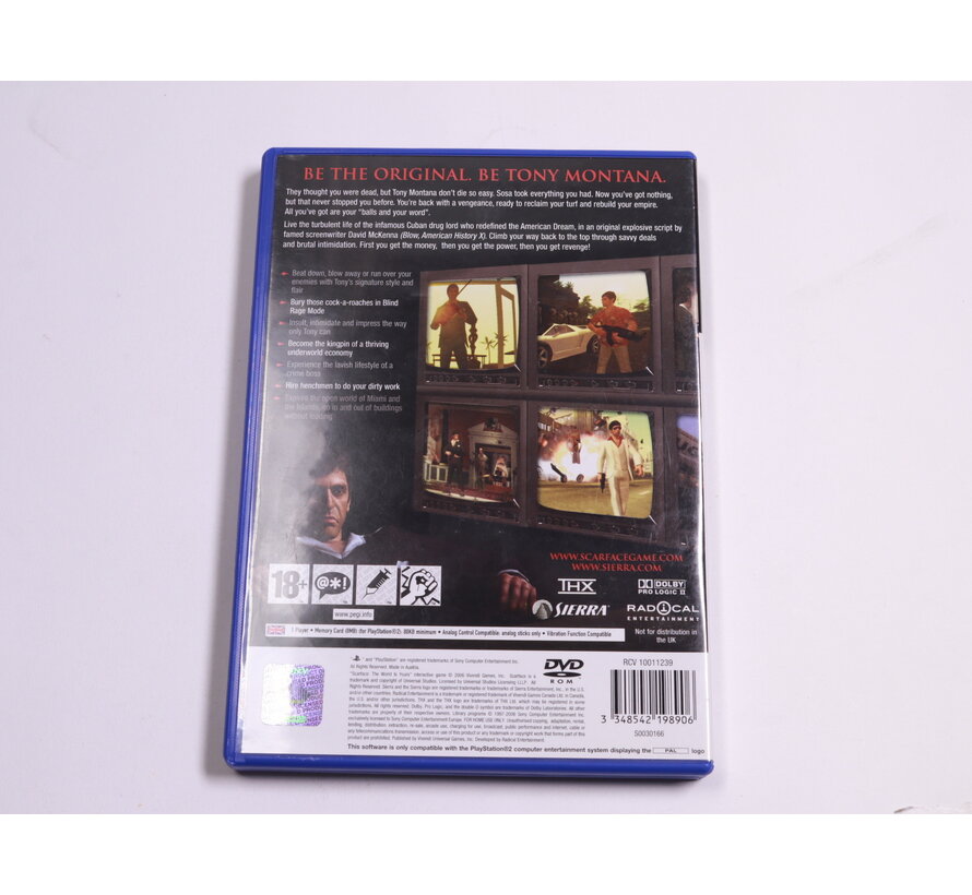 Playstation 2 - Scarface The word Is yours