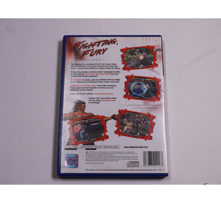 Playstation 2 - Fighting Fury