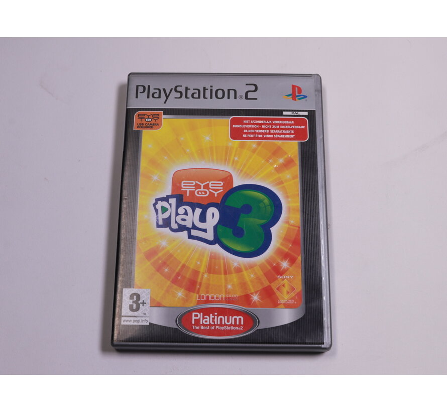 Playstation 2 - EyeToy: Play 3 [Platinum]