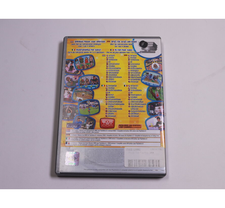 Playstation 2 - EyeToy: Play 3 [Platinum]