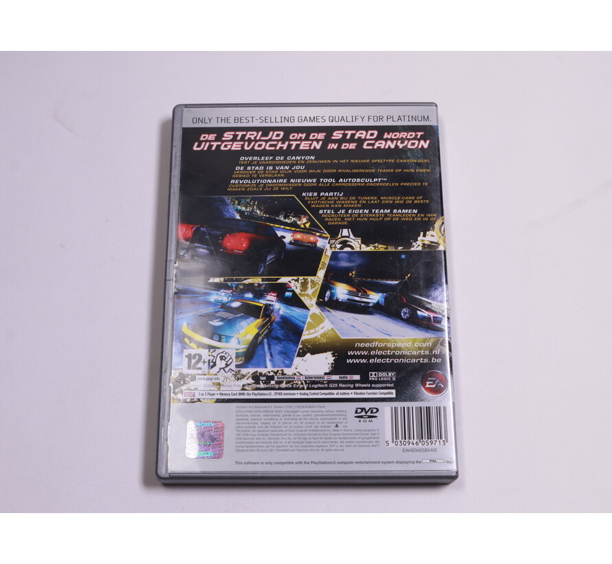 Playstation 2 - Need For Speed Carbon [Platinum]
