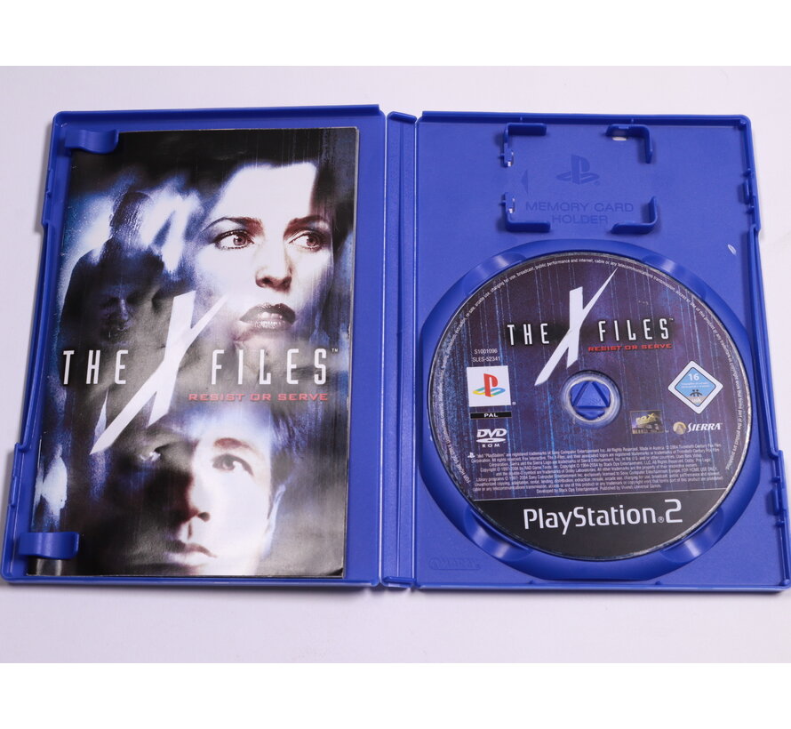 Playstation 2 - The X-Files Resist or Serve