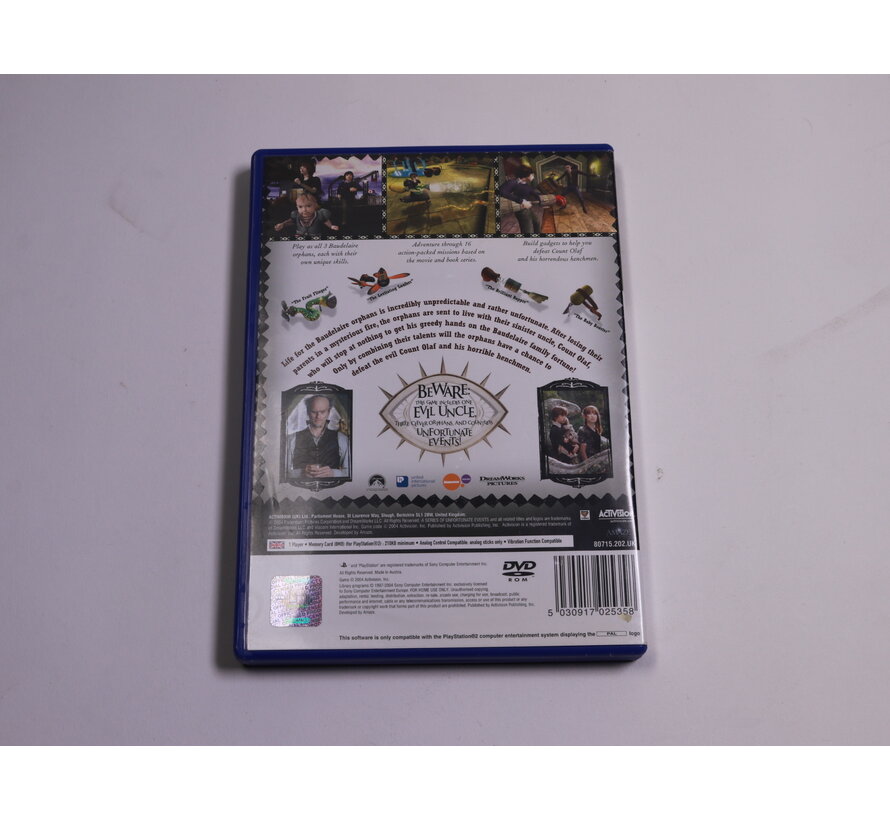 PlayStation 2 - Lemony Snicket's A Series of Unfortunate Events