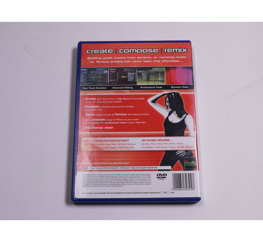 PlayStation 2 - MTV Music Generator 3
