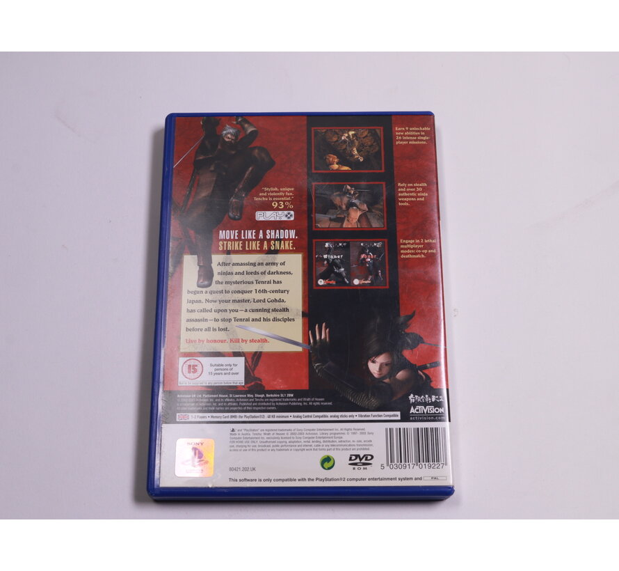 Playstation 2 - Tenchu: Wrath of Heaven  [No Manual]