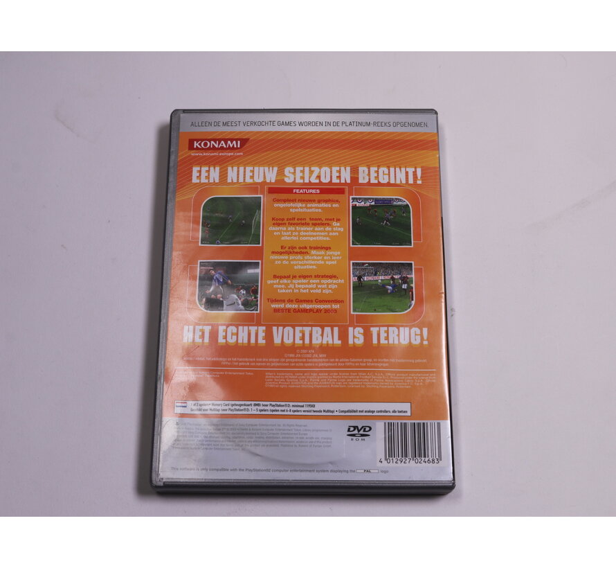 Playstation 2 - Pro Evolution Soccer 3 [Platinum]