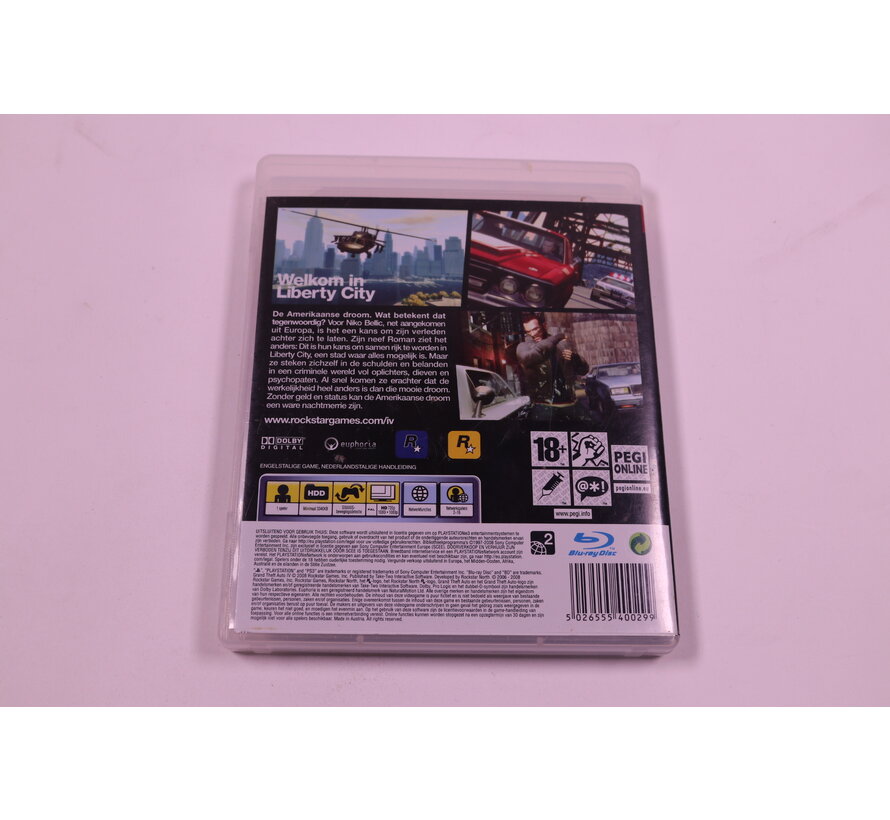 Playstation 3 - Grand Theft Auto IV