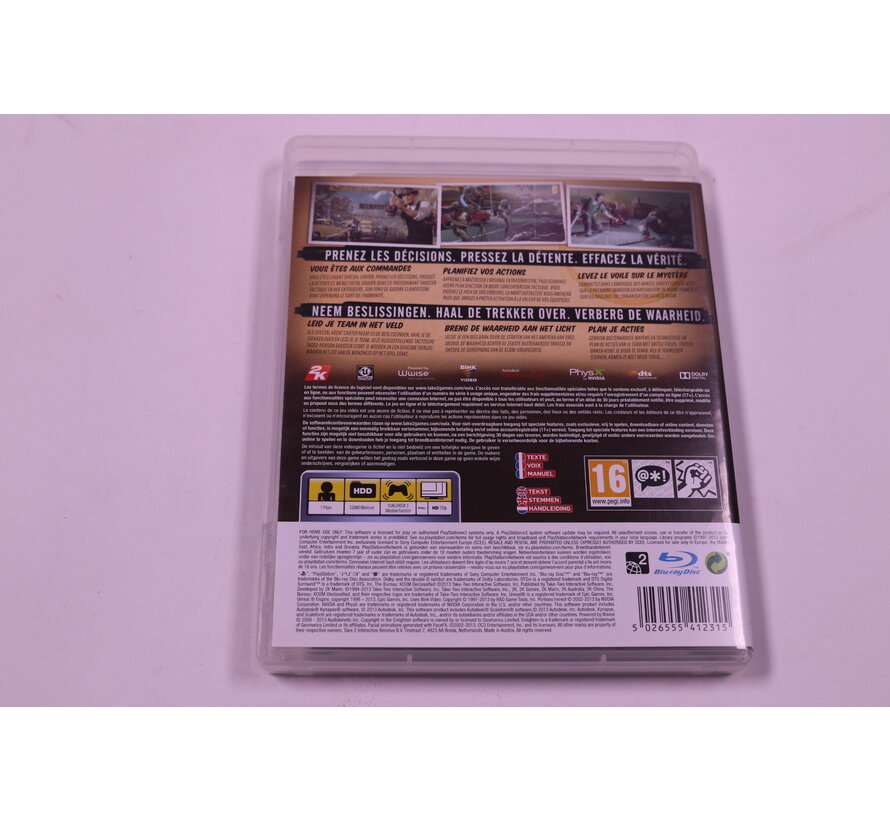 PlayStation 3 - The Bureau XCOM Declassified