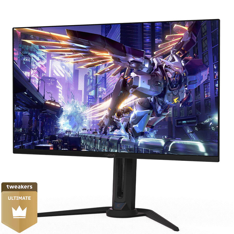 AORUS FO32U2P | 4K - 240hz - 0,03ms - OLED - 31,5 inch Afbeelding AORUS FO32U2P | 4K - 240hz - 0,03ms - OLED - 31,5 inch