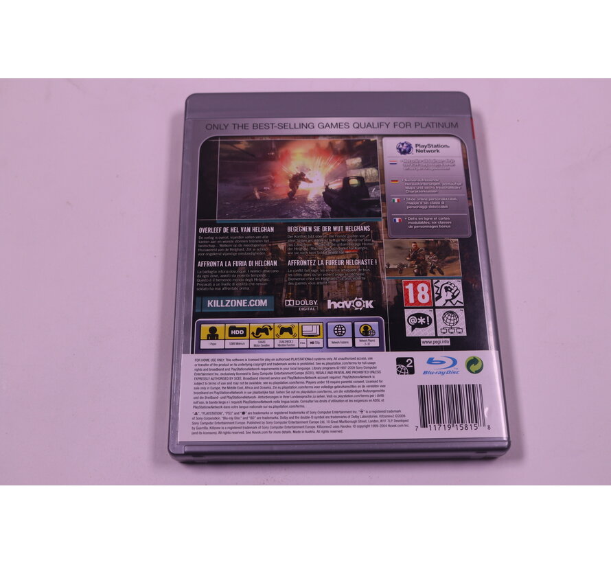 PlayStation 3 - KillZone 2 [Platinum]