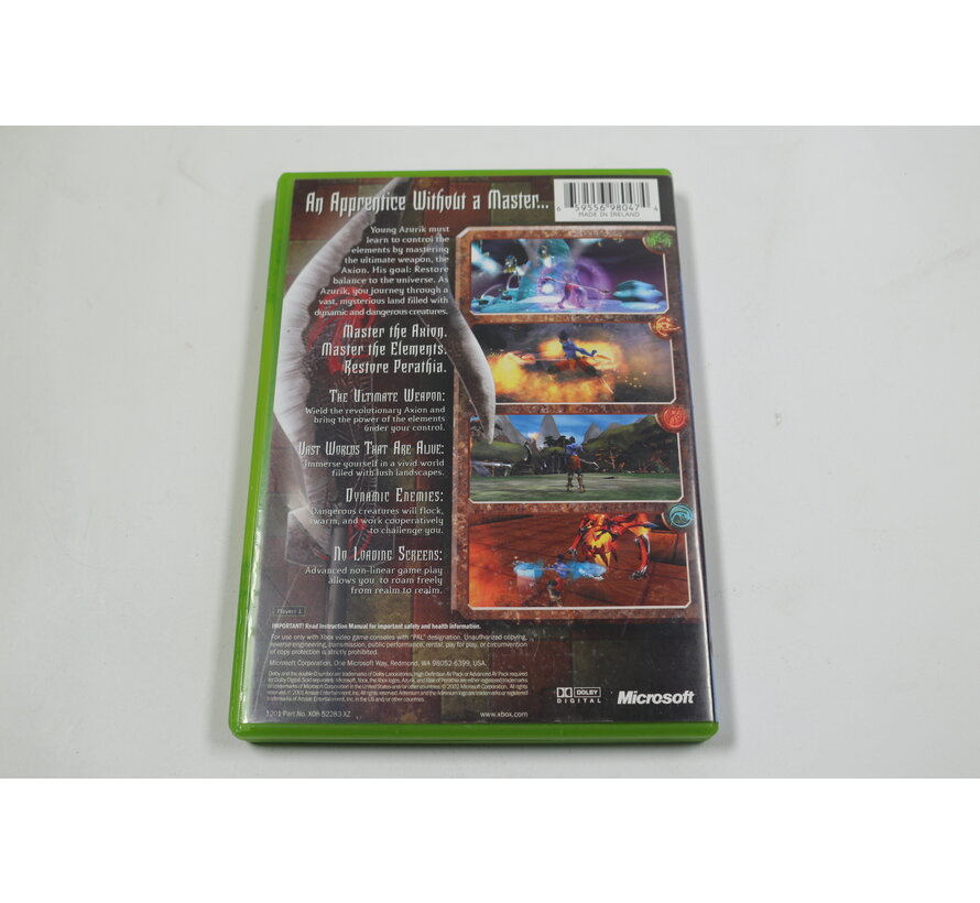 Xbox Classic - Azurik: Rise of Perathia