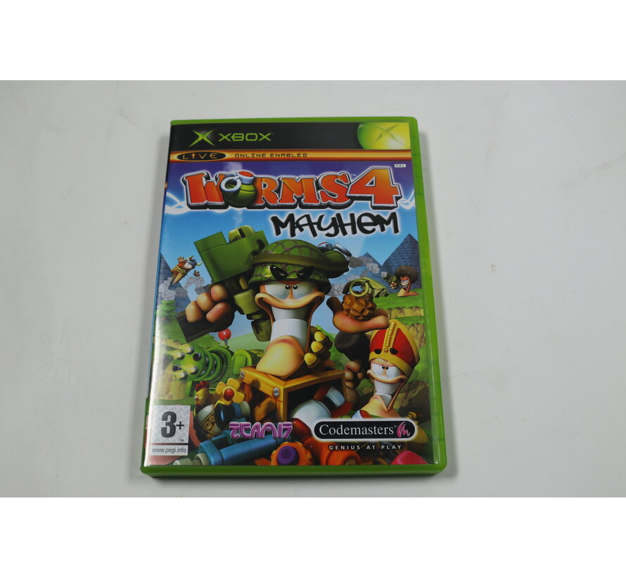 Xbox Classic - Worms 4: Mayhem