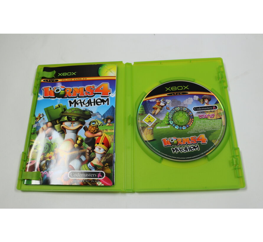 Xbox Classic - Worms 4: Mayhem