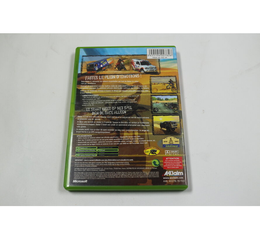 Xbox Classic - Dakar 2