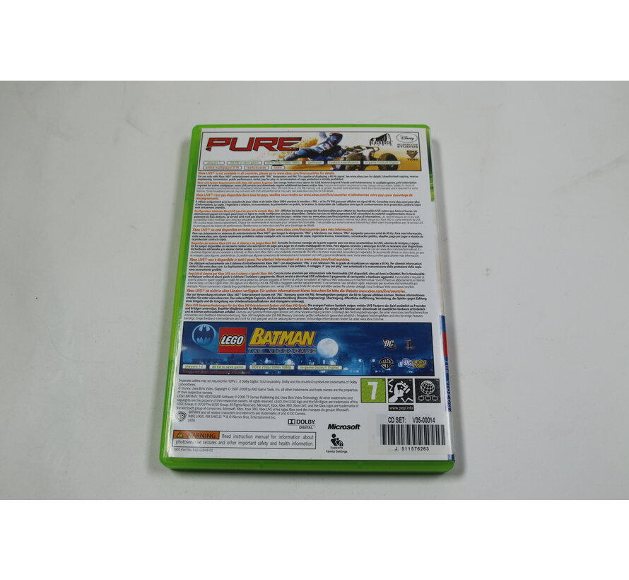 Xbox 360 - Pure & Lego Batman Bundle