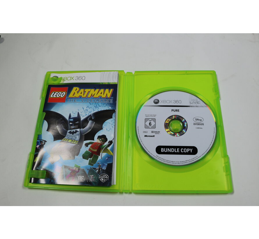 Xbox 360 - Pure & Lego Batman Bundle