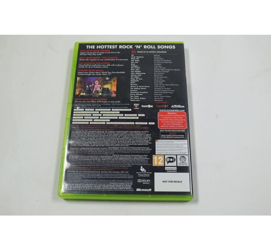 Xbox 360 - Guitar Hero 5