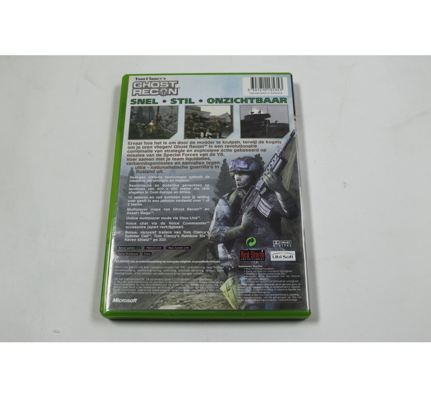 Xbox Classic - Tom Clancy's Ghost Recon