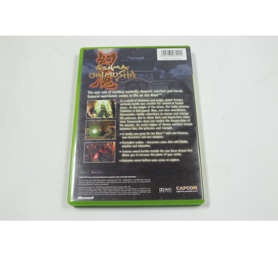 Xbox Classic - Genma Onimusha