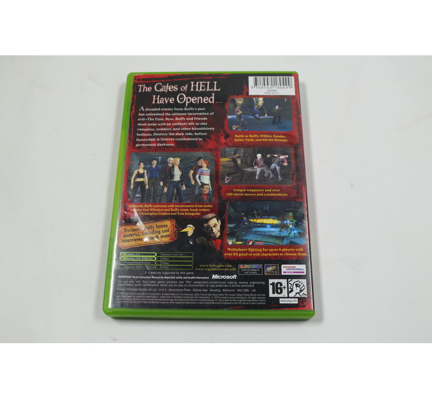 Xbox Classic - Buffy the Vampire Slayer: Chaos Bleeds