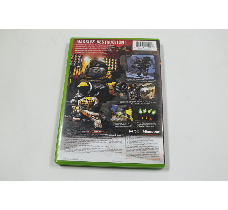 Xbox Classic - MechAssault