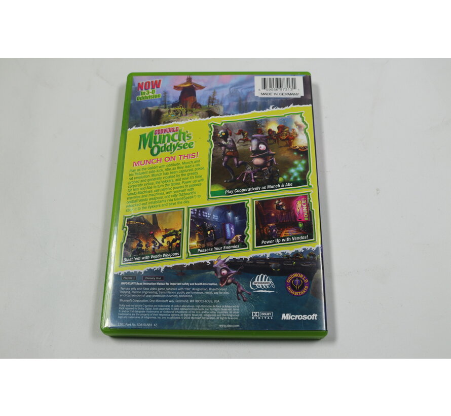 Xbox Classic - Oddworld: Munch's Oddysee