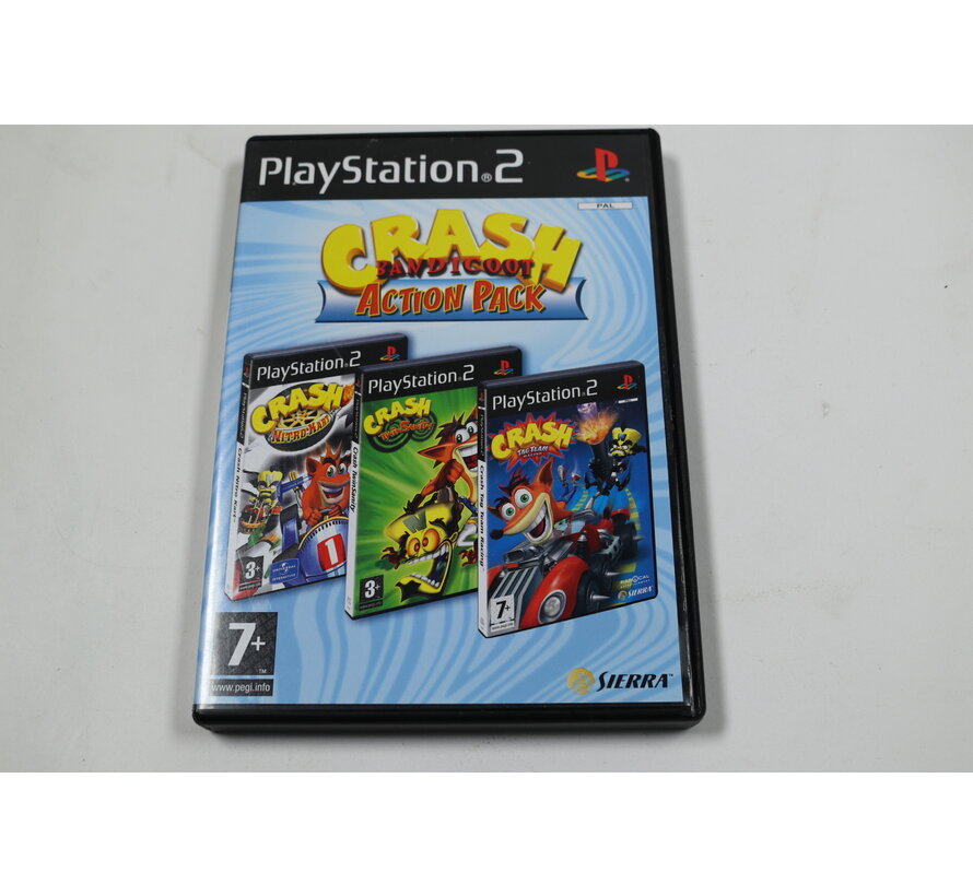 Playstation 2 - Crash Bandicoot Action Pack