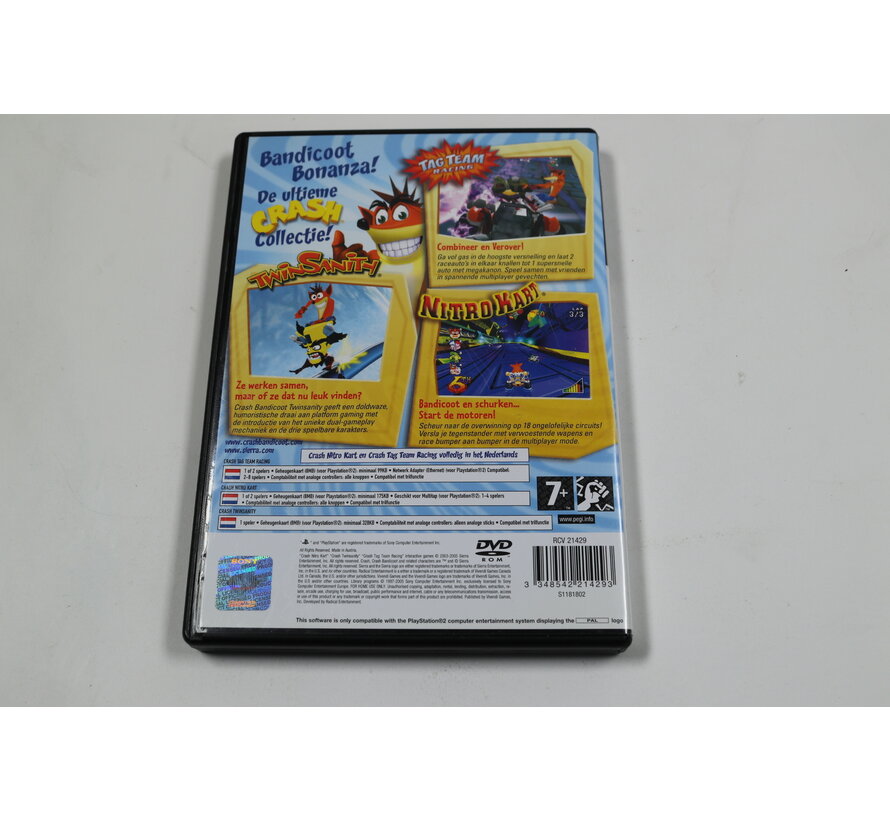 Playstation 2 - Crash Bandicoot Action Pack
