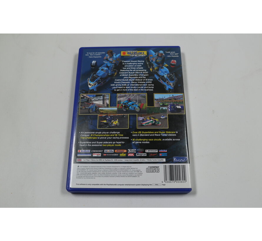 Playstation 2 - Crescent Suzuki Racing