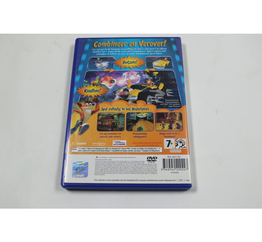 Playstation 2 - Crash Tag Team Racing