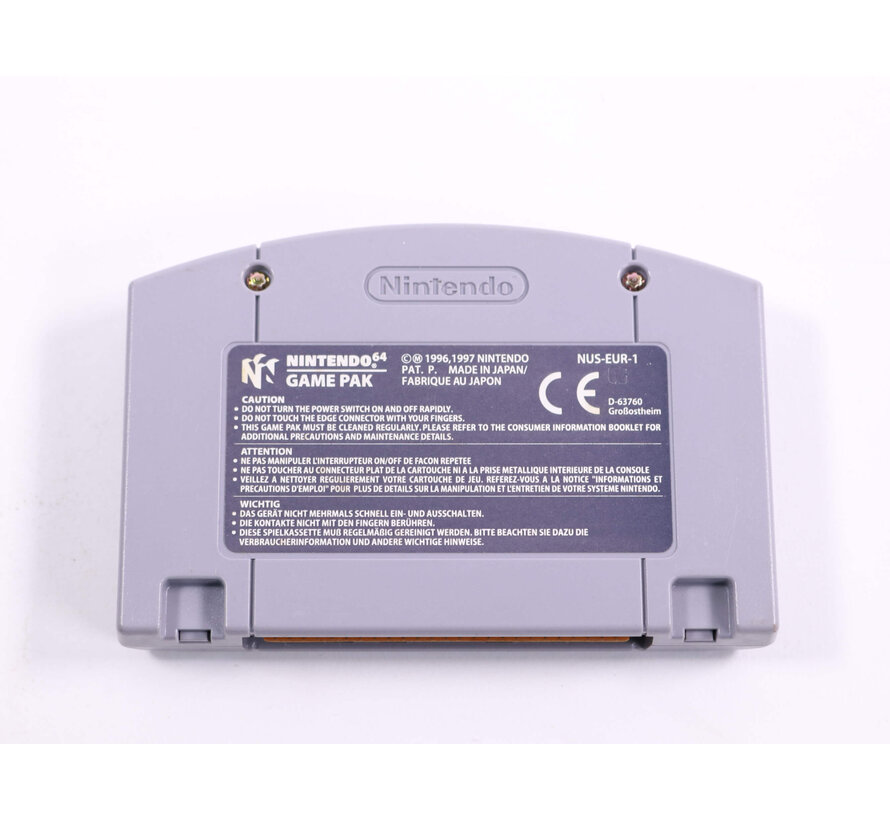 N64 - Mortal Kombat Mythologies Sub-Zero