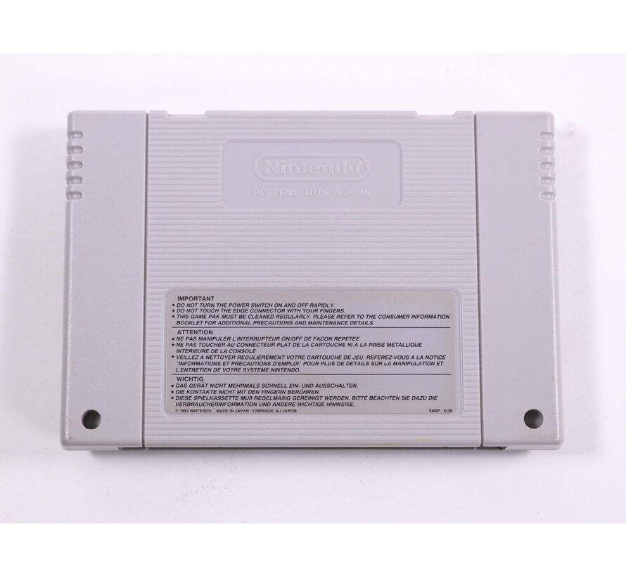 SNES - Kuifje in Tibet / Tintin au Tibet