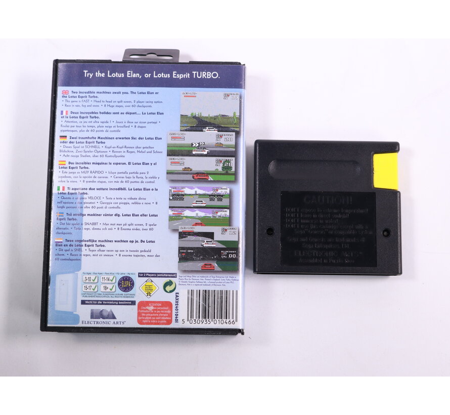 SEGA Genesis - Lotus Turbo Challenge [Classics] [No Manual]