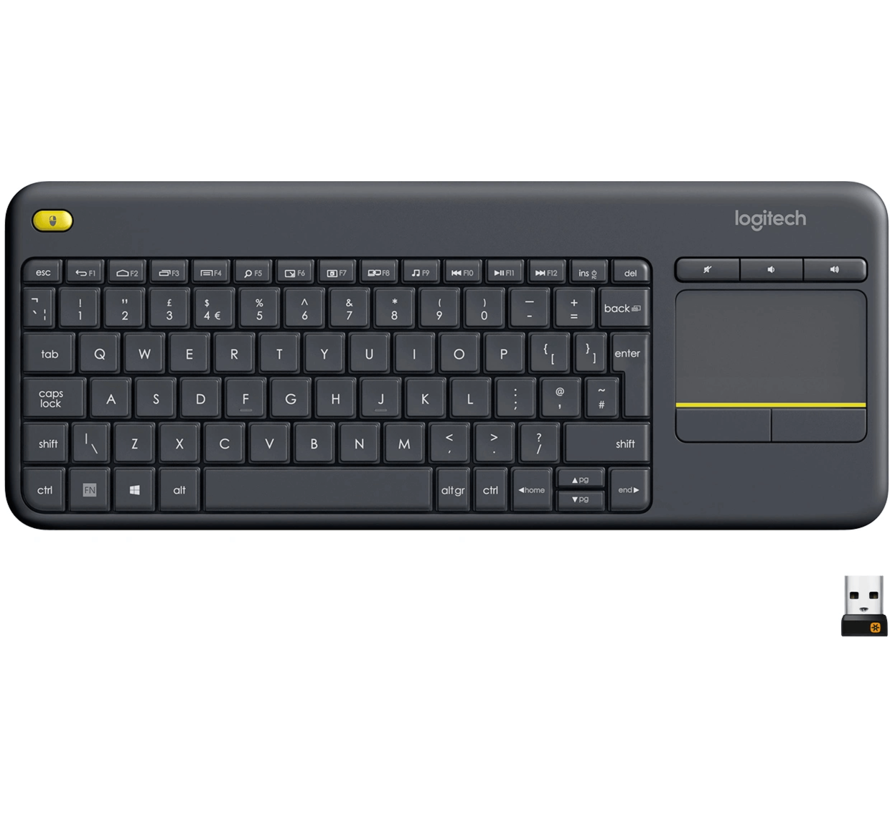 Touch K400 Plus | 70% - Draadloos - Membraan (QWERTY NL)