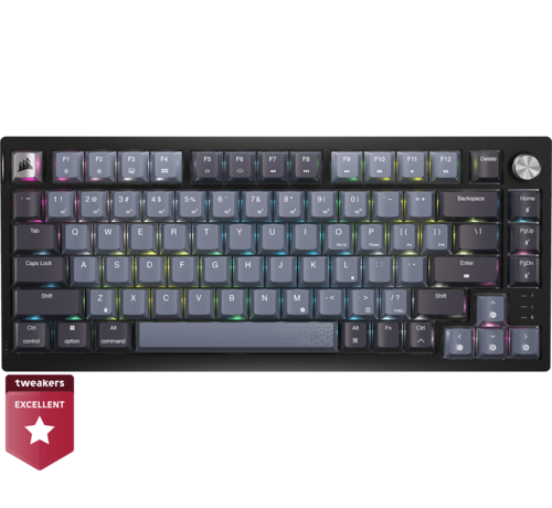 Corsair K65 Plus "MLX Red" | 75% - RGB - Draadloos - Mechanisch (QWERTY US)